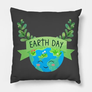 Earth Day Pillow