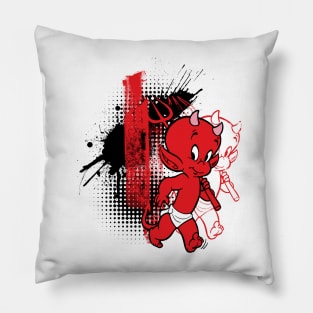 HOT STUFF - Trash polka Pillow