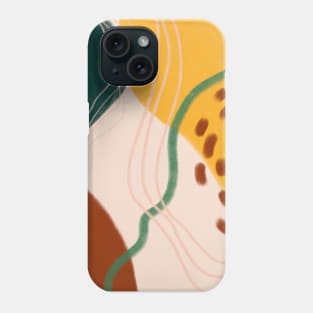 Abstract Bohemian Shapes Phone Case