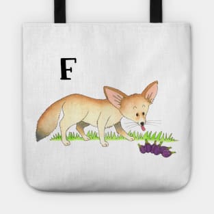 F is for Fennec Fox Tote