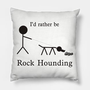 Rock Hounding Pillow