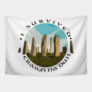 I Survived Craigh na Dun Tapestry