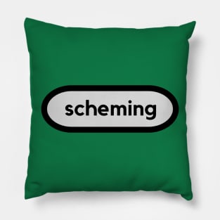 Scheming Pillow