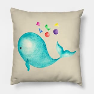 Cute Whale Pillow