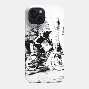 mountain bike downhill Phone Case