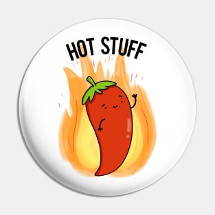 Hot Stuff Cute Chili Pun Pin
