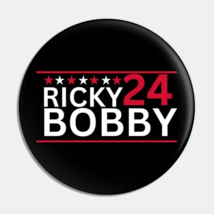 The Ballad of Ricky Bobby Cal Naughton Jr  2024 Election Parody Pin