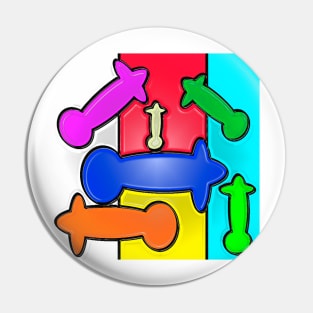 Inspiring a train of colorfully shaped small planes Pin