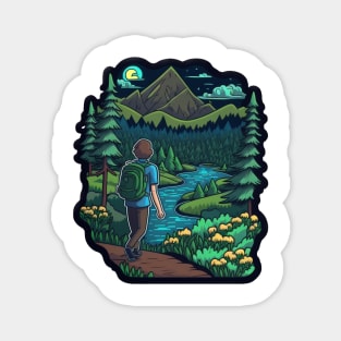 Adventure Hike - Buy and Plant a Tree Magnet