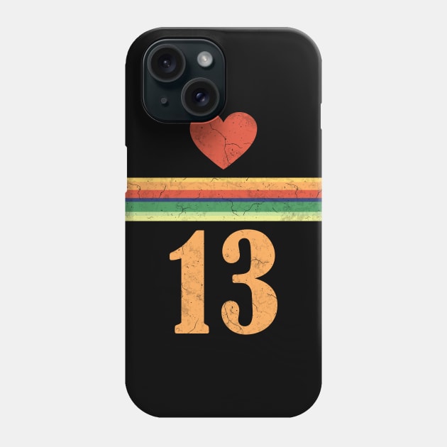 A New Doctor Is In The House - Heart Stripes Thirteen 1 Phone Case by EDDArt