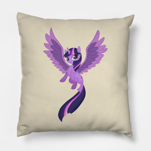 Twilight Sparkle Pillow by zacksmithart