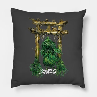 Dai Dark go green Pillow