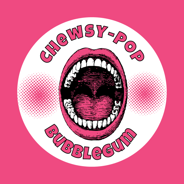 Chewsy-Pop Bubblegum (white design) by JSnipe