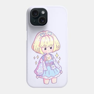 Cute Smiling Chibi Girl Phone Case