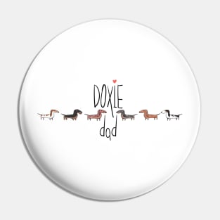 Dachshund Dad- Cute Dachshund Gift Pin