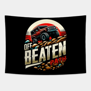 Off The Beaten Path | Off Road Truck Lover Gift Tapestry