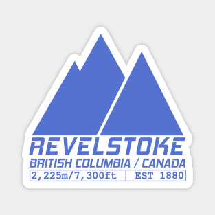 Ski Revelstoke British Columbia Canada Skiing and Snowboarding Magnet