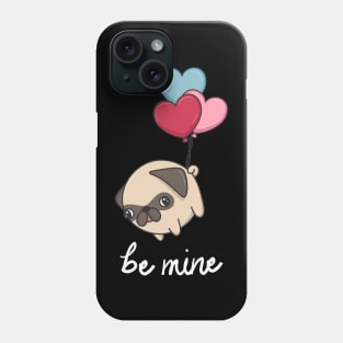 Valentine's Day Pug Phone Case