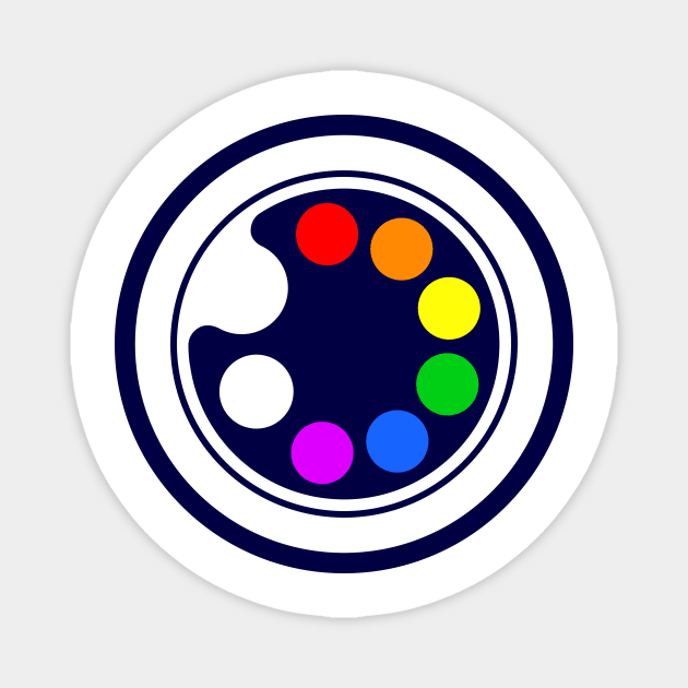 Abstract palette icon Magnet by AlexanderZam