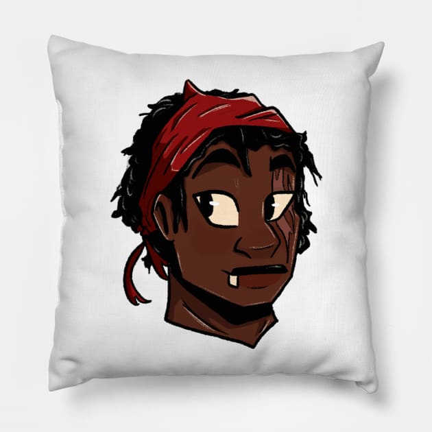 Human! Raph Pillow by TheMothmann7