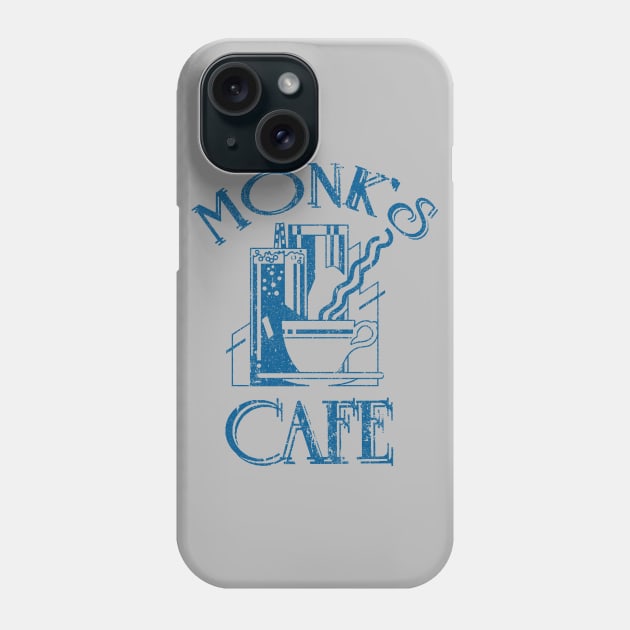 Monk's Cafe - Seinfeld (Variant) Phone Case by huckblade