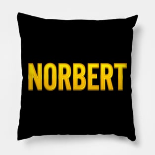 Norbert Name Pillow