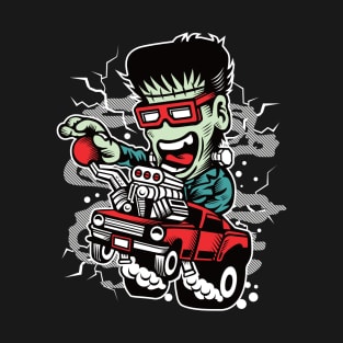 Frankenstein's Hot Rod T-Shirt