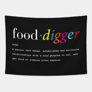 Food Digger Tapestry