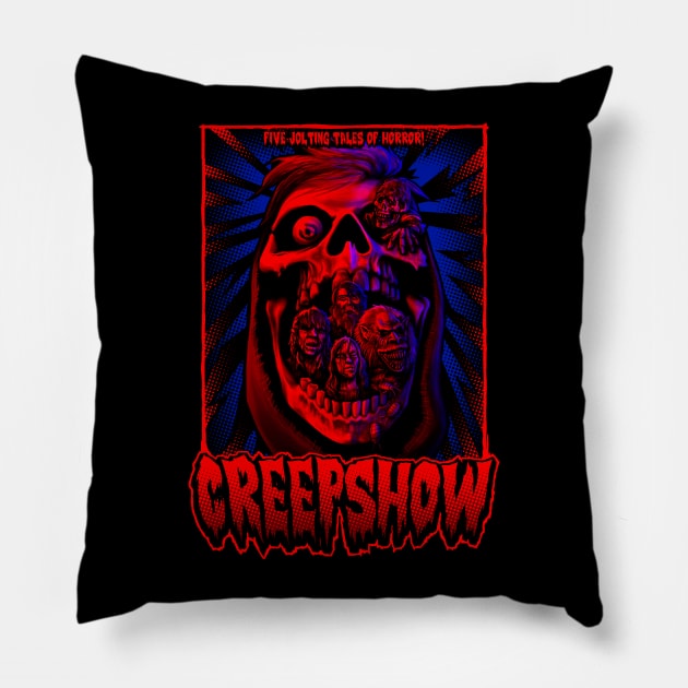 Creepskull Pillow by Samhain1992