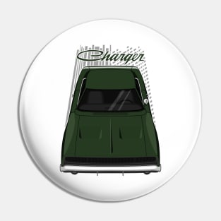 Dodge Charger 1968 - Dark Green Pin