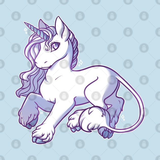 Fluffy Unicorn by leashonlife