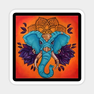 Haathi Mandala Elephant Magnet