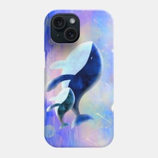 Whale Family Phone Case