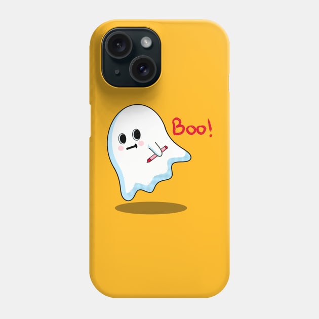 Boo ghost Phone Case by AlondraHanley