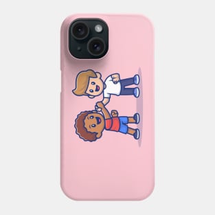 Cute Kids With Different Skin Color Phone Case