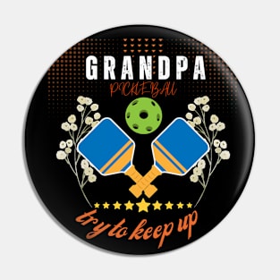 Pickle Ball Grandpa Sweatshirt, fear dark Pin