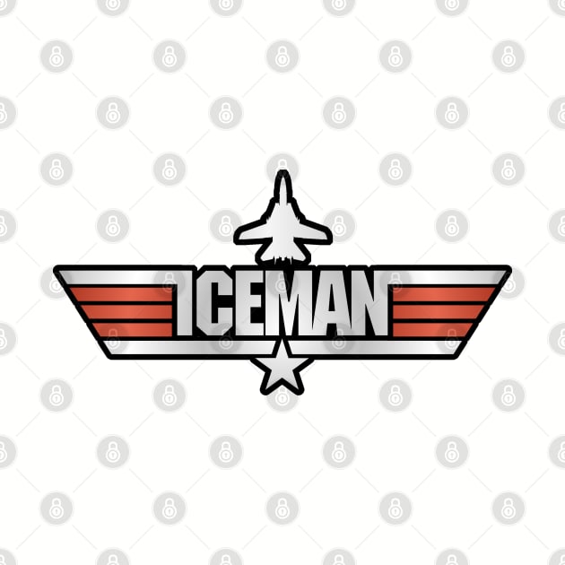 Top Gun Style - Iceman by RetroCheshire