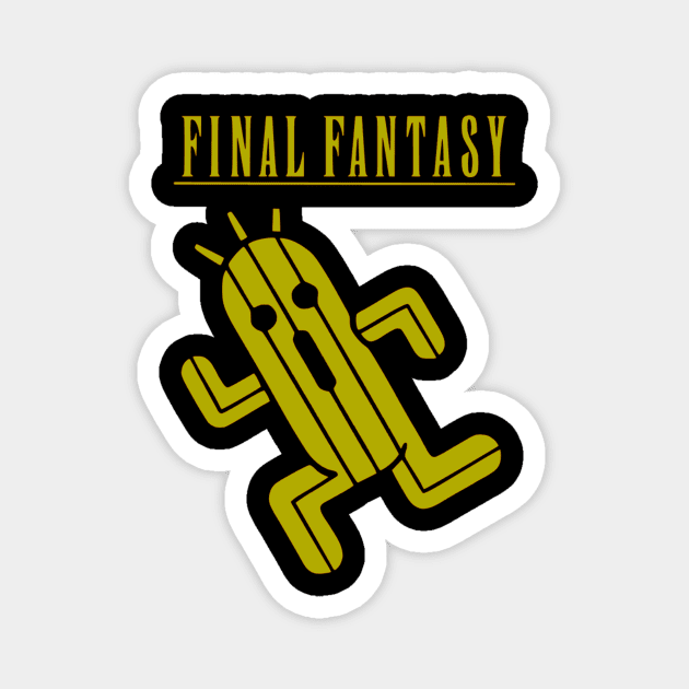 Final Fantasy Cactuar Magnet by OtakuPapercraft