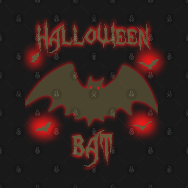 Halloween Bat 4 Bat Illustration by madrigenum