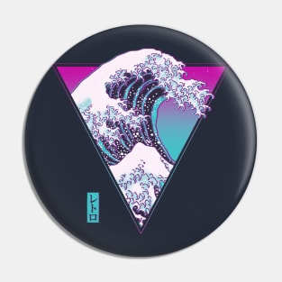 The Great Synthwave Pin