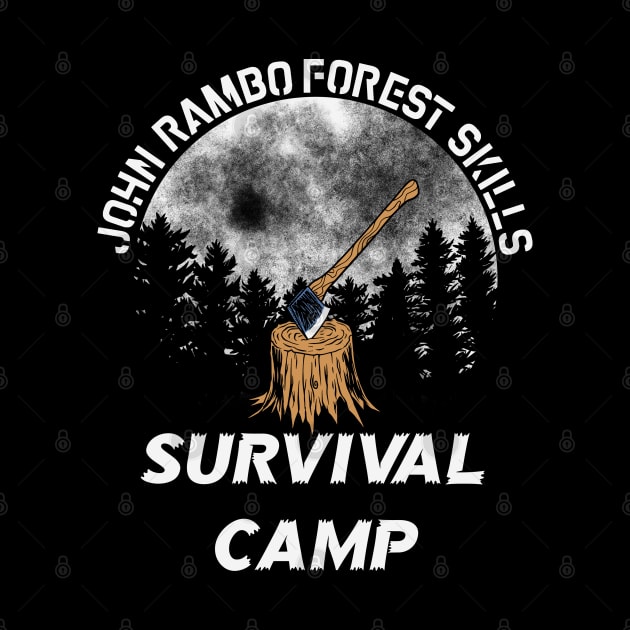 John Rambo Forest Skills Survival Camp by notajellyfan