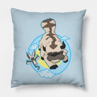 Appa and Momo Avatar the Last Airbender Pillow