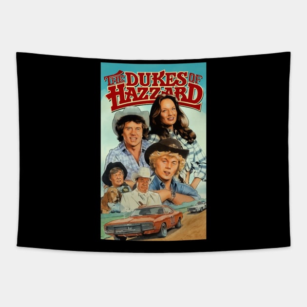 Dukes Of Hazzard Boar Nest Tapestry by anyone heart