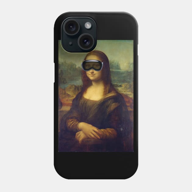 Vision on Mona Lisa Phone Case by byb