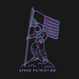 Patriotic Spaceman T-Shirt