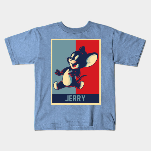 Jerry Obama Hope Style Cartoons For Kids Kids T Shirt Teepublic