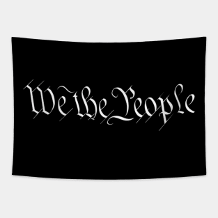 Us Constitution We The People Tapestry