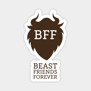 Wreck BFF Princess Beast Friend Magnet