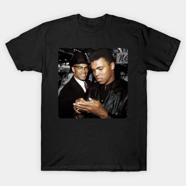 Malcolm X & Muhammad Ali