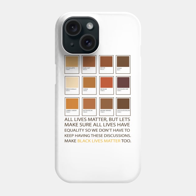 BLM TOO Phone Case by God Given apparel